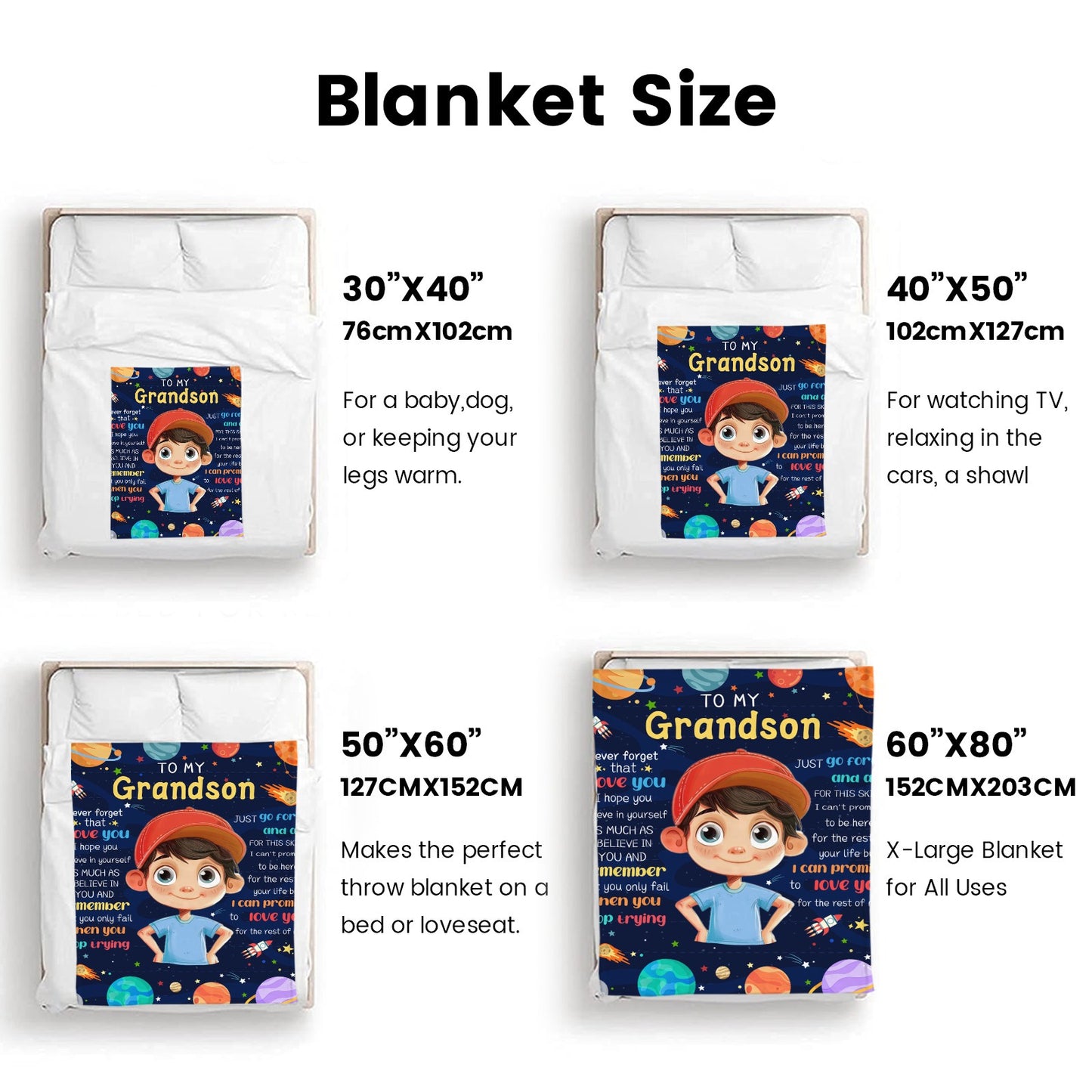 grandson blanket-27-hxy